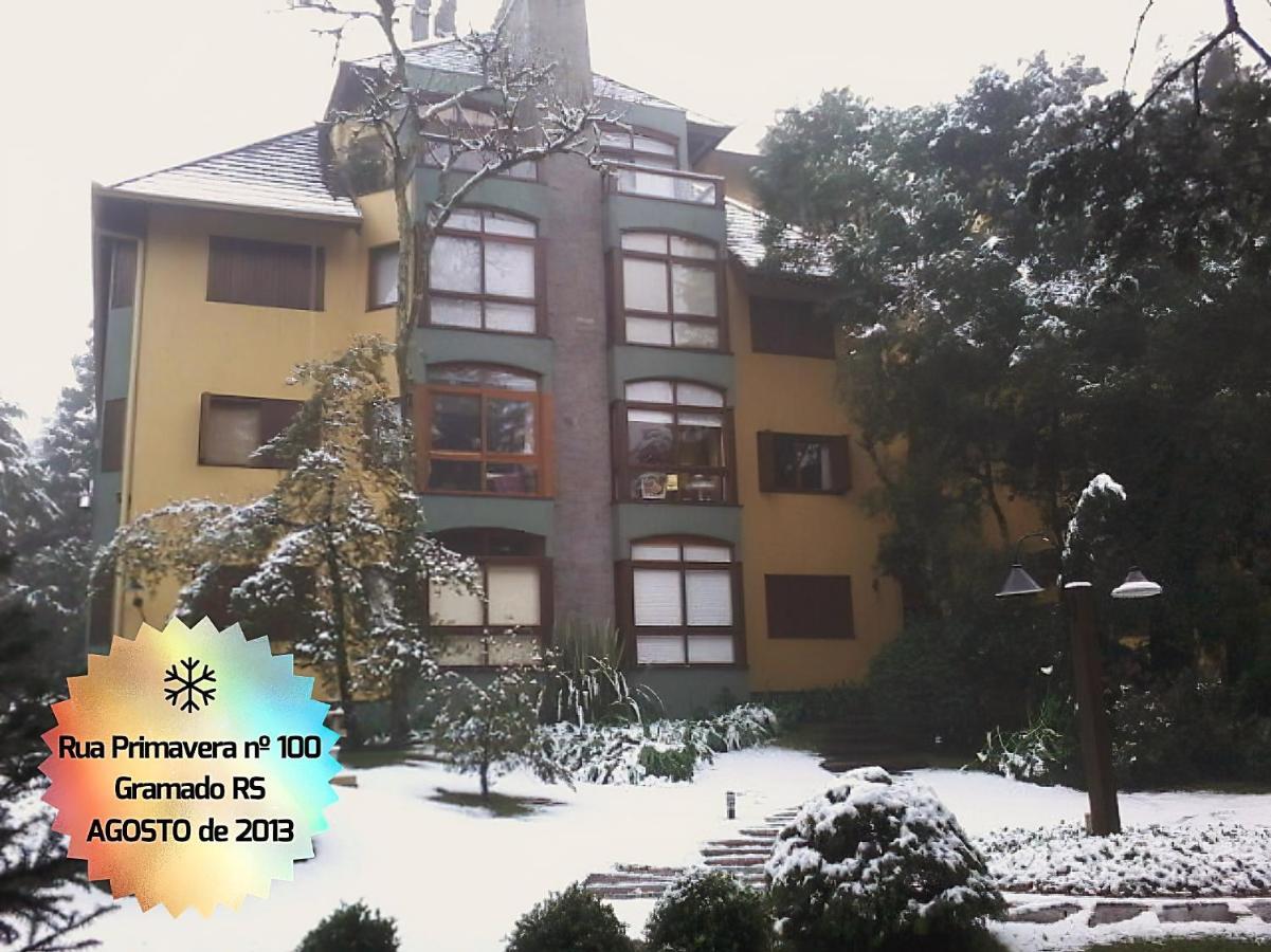 Apartamento Aluguel Temporada Gramado Exterior foto